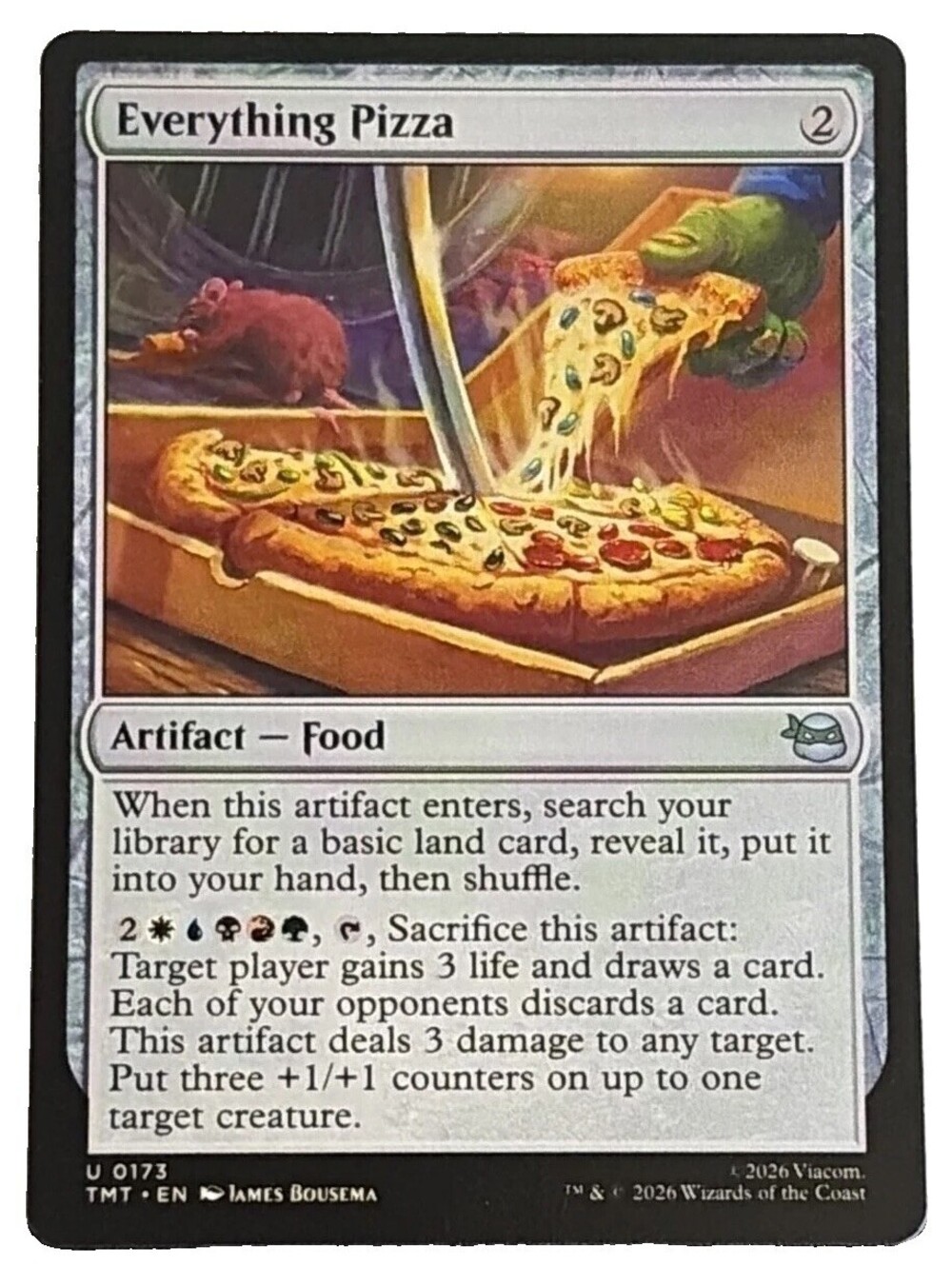 Everything Pizza Teenage Mutant Ninja Turtles Foil